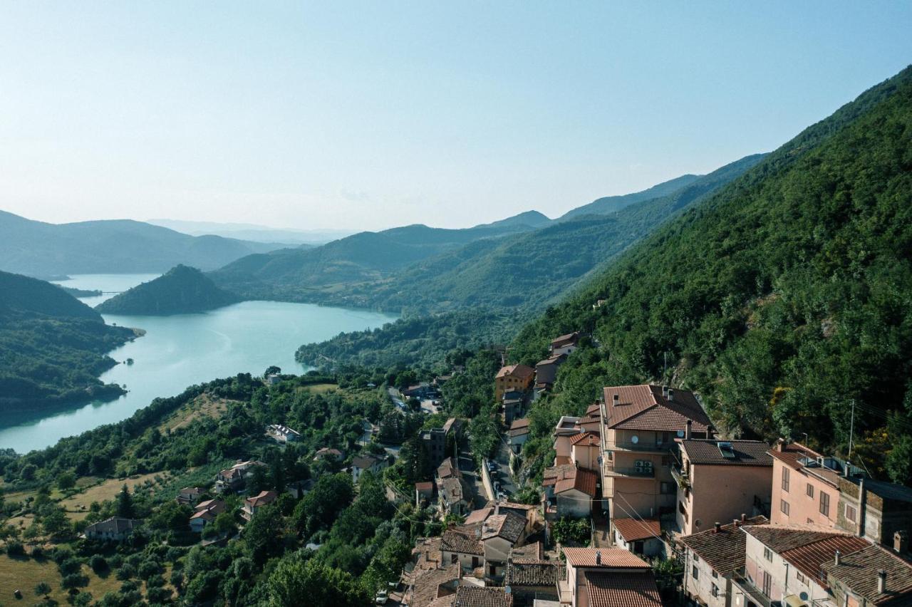 La Vista Panoramica Piu Bella Appartement Ascrea Buitenkant foto