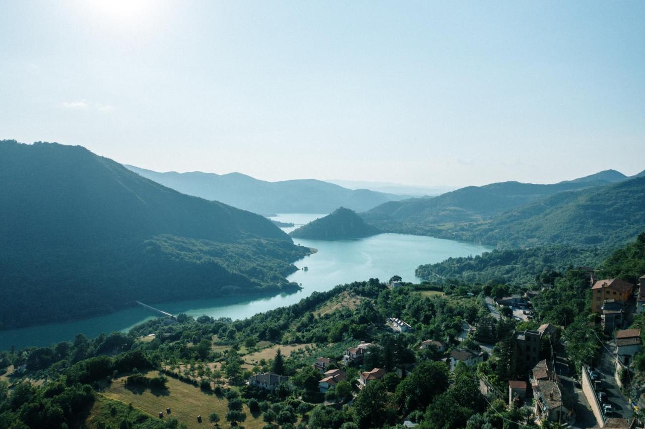 La Vista Panoramica Piu Bella Appartement Ascrea Buitenkant foto